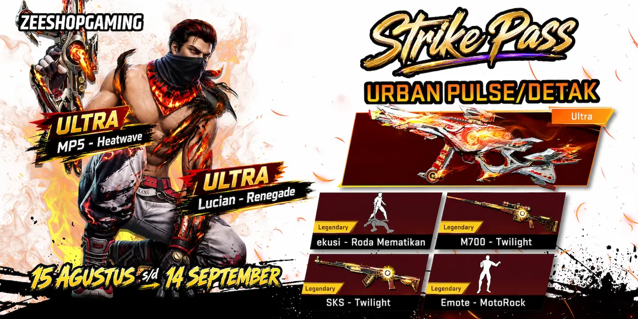 Strike Pass Urban Pulsa