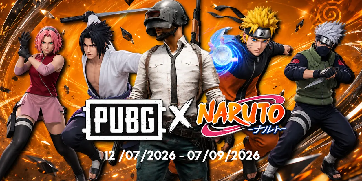 PUBG kolaborasi bersama Naruto